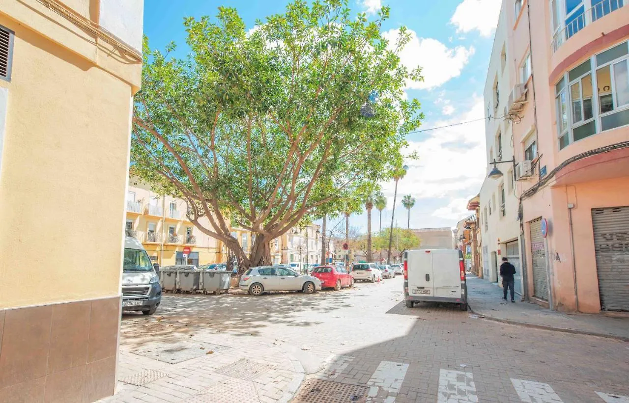 Peaceful & Bright Apartment With Patio - Center Málaga 0*,
